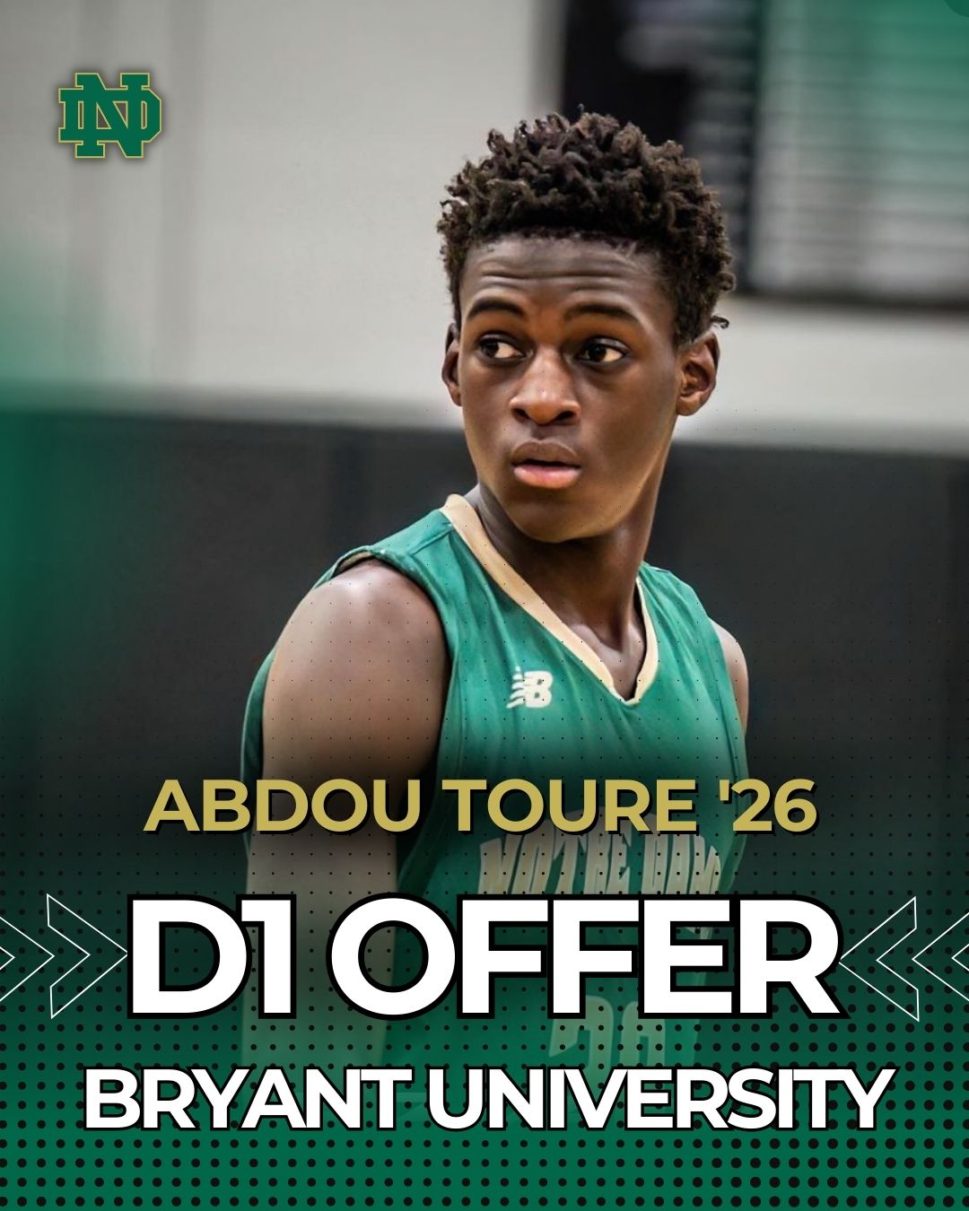 Congratulations Abdou Toure '26!