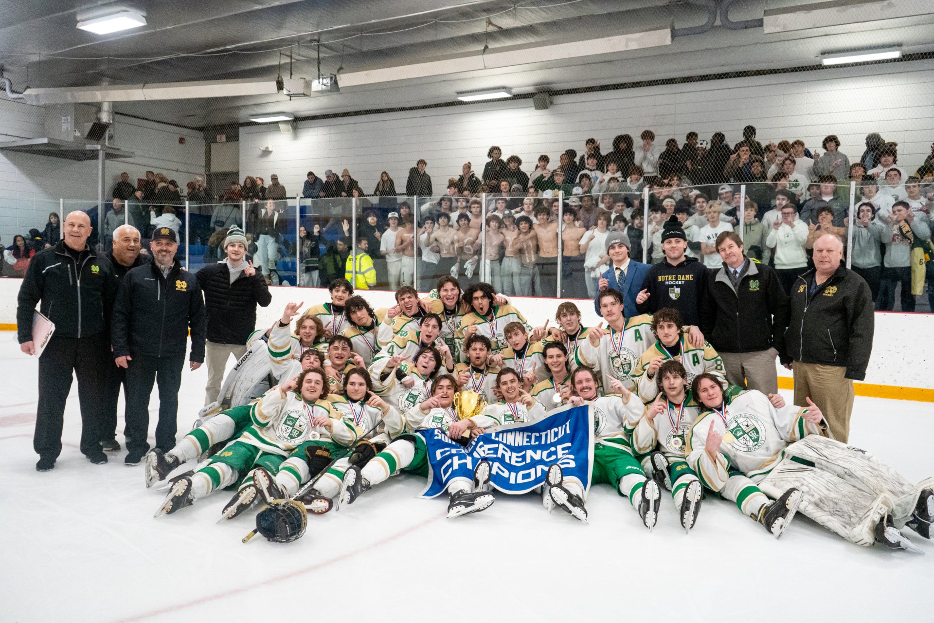 ND Hockey wins the 2024 SCC Championship!